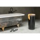 Кош за пране Brabantia 35L, Matt Black, корков капак