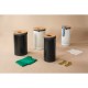 Кош за пране Brabantia 60L, Matt Black, корков капак