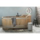 Кош за смет с педал Brabantia NewIcon 12L, Mineral Concrete Grey