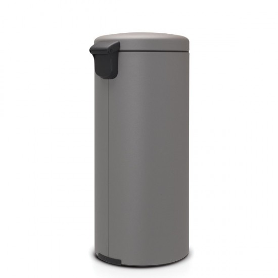 Кош за смет с педал Brabantia NewIcon 30L, Mineral Concrete Grey