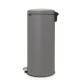 Кош за смет с педал Brabantia NewIcon 30L, Mineral Concrete Grey