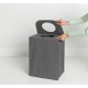 Торба за пране Brabantia 55L, Pepper Black, правоъгълна