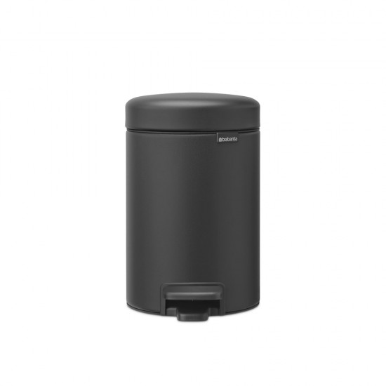 Кош за смет с педал Brabantia NewIcon 3L, Mineral Infinite Grey Кош за смет с педал Brabantia NewIcon 3L, Mineral Infinite Grey