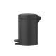 Кош за смет с педал Brabantia NewIcon 3L, Mineral Infinite Grey Кош за смет с педал Brabantia NewIcon 3L, Mineral Infinite Grey