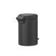 Кош за смет с педал Brabantia NewIcon 3L, Mineral Infinite Grey Кош за смет с педал Brabantia NewIcon 3L, Mineral Infinite Grey