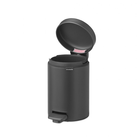 Кош за смет с педал Brabantia NewIcon 3L, Mineral Infinite Grey Кош за смет с педал Brabantia NewIcon 3L, Mineral Infinite Grey