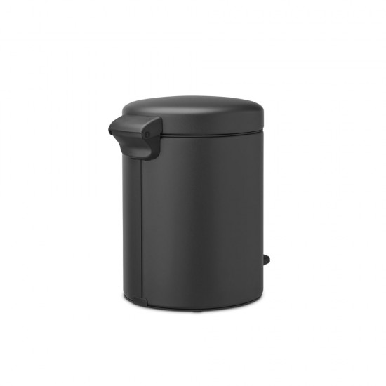 Кош за смет с педал Brabantia NewIcon 5L, Mineral Infinite Grey Кош за смет с педал Brabantia NewIcon 5L, Mineral Infinite Grey