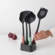 Комплект прибори за готвене Brabantia Tasty+ Mixed 4 части и поставка