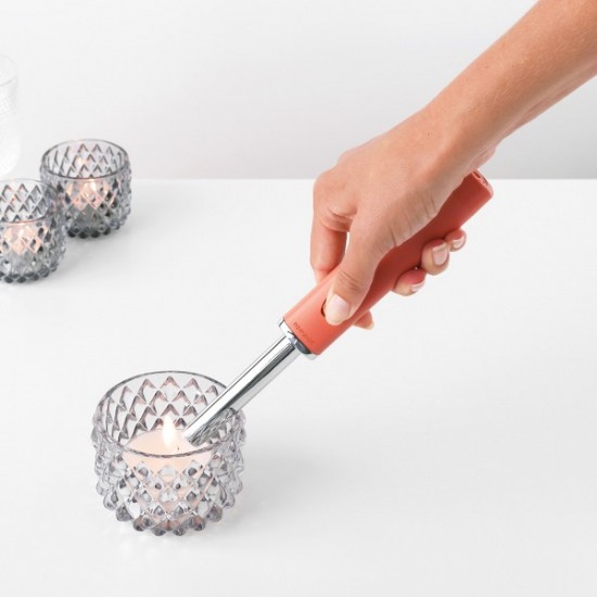 Запалка пиезоелектрическа и газова Brabantia Tasty+ Terracotta Pink