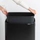 Кош за смет Brabantia Bo Touch Hi 60L, Matt Black