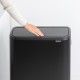 Кош за смет Brabantia Bo Touch Hi 60L, Matt Black