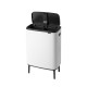 Кош за смет Brabantia Bo Touch Hi 2x30L, White