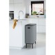 Кош за смет Brabantia Bo Touch Hi 2x30L, Mineral Concrete Grey