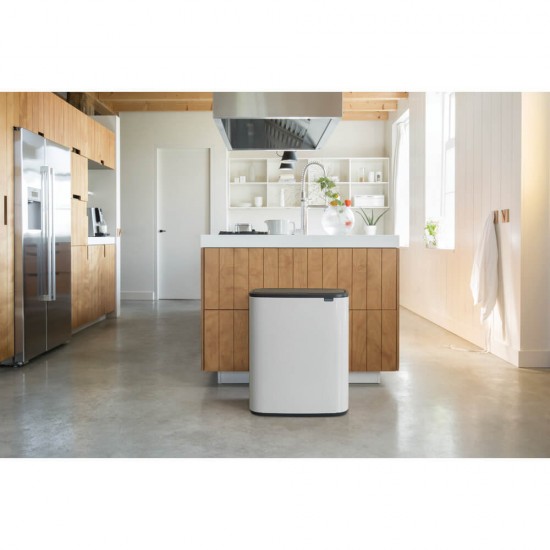 Кош за смет Brabantia Bo Touch 60L, White