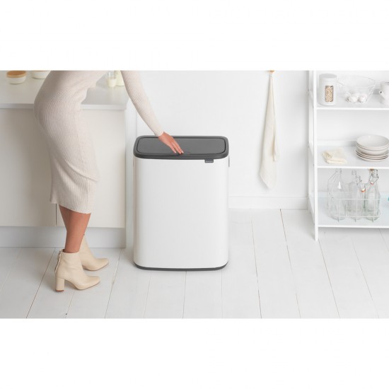 Кош за смет Brabantia Bo Touch 60L, White