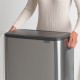 Кош за смет Brabantia Bo Touch 60L, Matt Steel Fingerprint Proof
