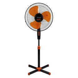 Вентилатор на стойка 16'' Perfect FM-3235, 40W, черно-оранжево