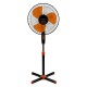 Вентилатор на стойка 16'' Perfect FM-3235, 40W, черно-оранжево Вентилатор на стойка 16'' Perfect FM-3235, 40W, черно-оранжево