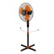Вентилатор на стойка 16'' Perfect FM-3235, 40W, черно-оранжево Вентилатор на стойка 16'' Perfect FM-3235, 40W, черно-оранжево