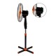 Вентилатор на стойка 16'' Perfect FM-3235, 40W, черно-оранжево Вентилатор на стойка 16'' Perfect FM-3235, 40W, черно-оранжево