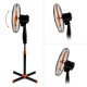 Вентилатор на стойка 16'' Perfect FM-3235, 40W, черно-оранжево Вентилатор на стойка 16'' Perfect FM-3235, 40W, черно-оранжево