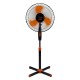Вентилатор на стойка 16'' Perfect FM-3235, 40W, черно-оранжево Вентилатор на стойка 16'' Perfect FM-3235, 40W, черно-оранжево