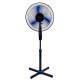 Вентилатор на стойка 16'' Perfect FM-3237, 40W, черно-синьо Вентилатор на стойка 16'' Perfect FM-3237, 40W, черно-синьо