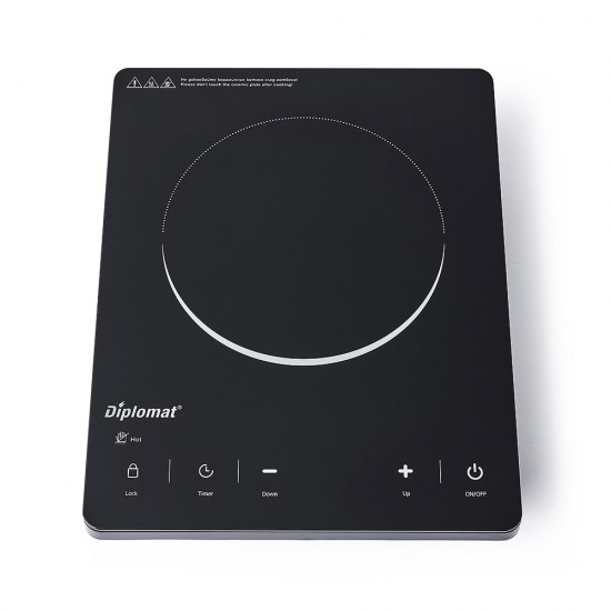 Котлон керамичен Diplomat CS-H2017T, 2000W Котлон керамичен Diplomat CS-H2017T, 2000W