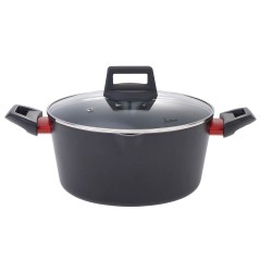 Тенджера Luigi Ferrero Rosso FR-2813 28x13.5cm, 6.7L