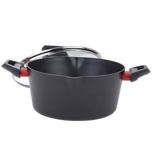 Тенджера Luigi Ferrero Rosso FR-2813 28x13.5cm, 6.7L Тенджера Luigi Ferrero Rosso FR-2813 28x13.5cm, 6.7L