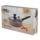 Тиган дълбок с капак Muhler Kikka MR-2607D 26x7.5cm, 3.5L Тиган дълбок с капак Muhler Kikka MR-2607D 26x7.5cm, 3.5L