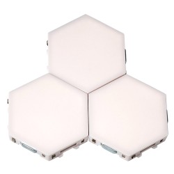 Комплект от 3 броя Модулен TOUCH LED панел тип Honeycomb