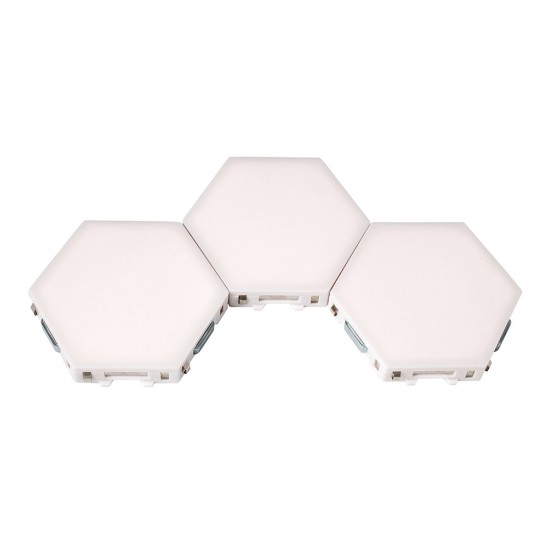 Комплект от 3 броя Модулен TOUCH LED панел тип Honeycomb Комплект от 3 броя Модулен TOUCH LED панел тип Honeycomb