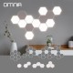 Комплект от 3 броя Модулен TOUCH LED панел тип Honeycomb Комплект от 3 броя Модулен TOUCH LED панел тип Honeycomb