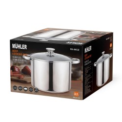 Тенджера дълбока Muhler MR-2821D NEW 28х21сm, 12.2L