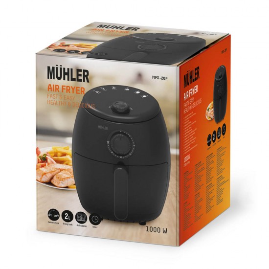 Фритюрник с горещ въздух MUHLER MFX-20P Фритюрник с горещ въздух MUHLER MFX-20P