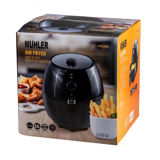 Фритюрник с горещ въздух MUHLER MFX-266X Фритюрник с горещ въздух MUHLER MFX-266X