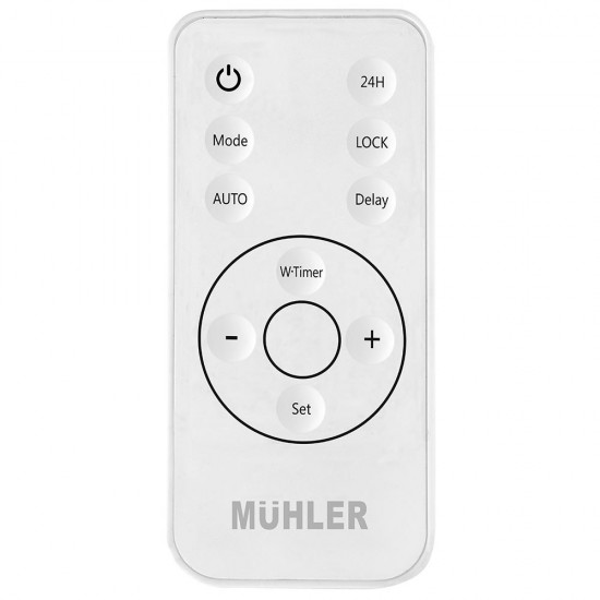 Печка вентилаторна за баня Muhler MBH-2007D, 2000W, eлектронно упр. Печка вентилаторна за баня Muhler MBH-2007D, 2000W, eлектронно упр.