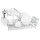 Сушилник за съдове 2 нива Luigi Ferrero FR-5535AL-T 55.5x35.2x27.3cm, алуминий, прозрачна табла Сушилник за съдове 2 нива Luigi Ferrero FR-5535AL-T 55.5x35.2x27.3cm, алуминий, прозрачна табла