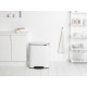 Кош за смет Brabantia Bo Pedal 60L, White