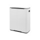 Кош за смет Brabantia Bo Pedal 2x30L, White