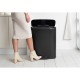 Кош за смет Brabantia Bo Pedal 2x30L, Matt Black