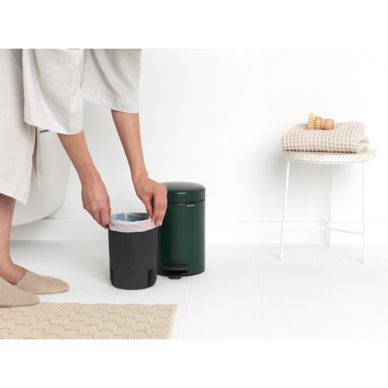 Кош за смет с педал Brabantia NewIcon 3L, Pine Green