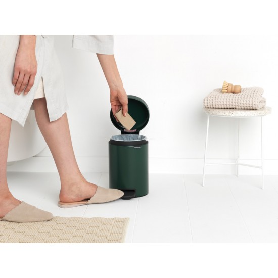 Кош за смет с педал Brabantia NewIcon 3L, Pine Green