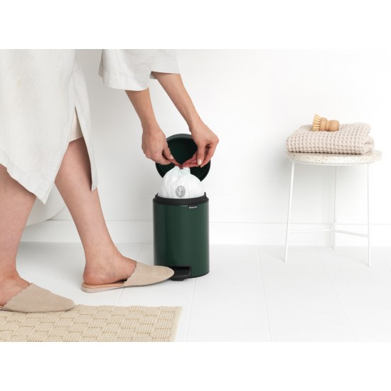 Кош за смет с педал Brabantia NewIcon 3L, Pine Green