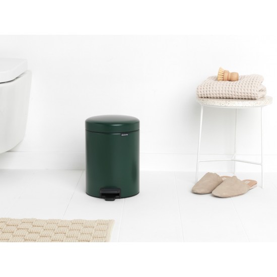 Кош за смет с педал Brabantia NewIcon 5L, Pine Green