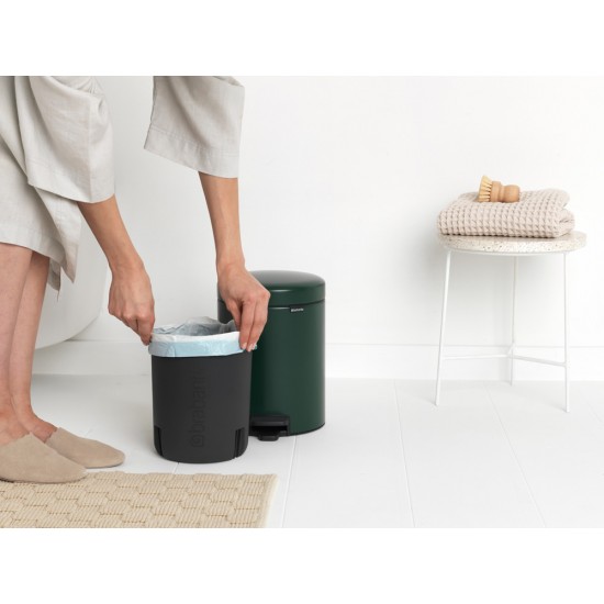 Кош за смет с педал Brabantia NewIcon 5L, Pine Green
