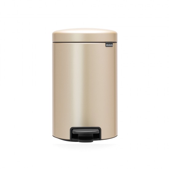 Кош за смет с педал Brabantia NewIcon 12L, Metallic Gold Кош за смет с педал Brabantia NewIcon 12L, Metallic Gold