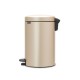Кош за смет с педал Brabantia NewIcon 12L, Metallic Gold