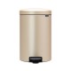 Кош за смет с педал Brabantia NewIcon 20L, Metallic Gold Кош за смет с педал Brabantia NewIcon 20L, Metallic Gold